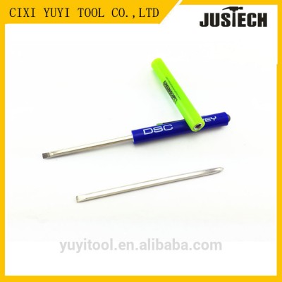 promotional flat pocket screwdriver with clip magnet 2017